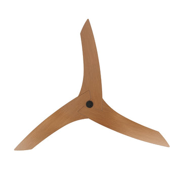 Aldrin 50" Modern Minimalist Iron/Plastic Mobile-App/Remote-Controlled 6-Speed Razor Ceiling Fan